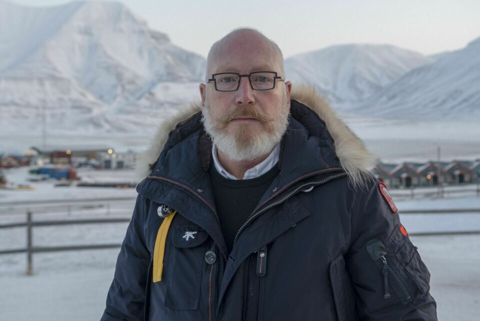 Ronny Strømnes, styreleder i Visit Svalbard.