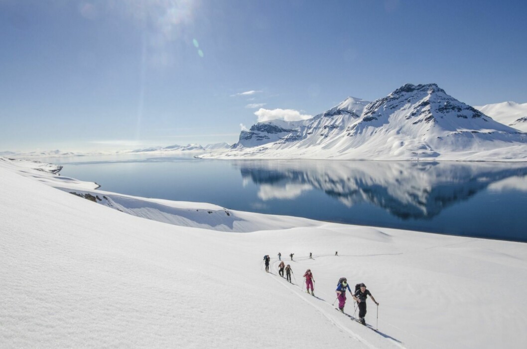 Ifølge meteorologen ligger alt til rette for skiturer i finværet i påsken. Arkivbilde fra Toppturfestivalen. Ifølge meteorologen ligger alt til rette for skiturer i finværet i påsken. Arkivbilde fra Toppturfestivalen.