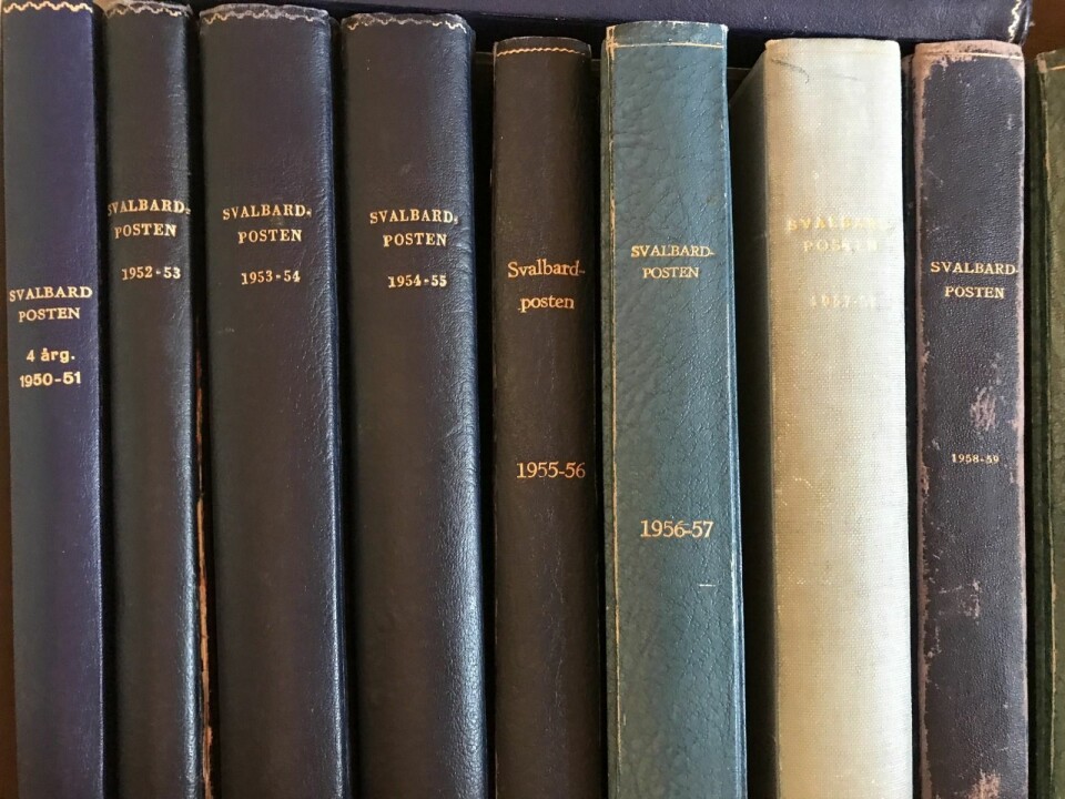 Hallvard Holm ønsker mer historiei Svalbardpostens spalter.