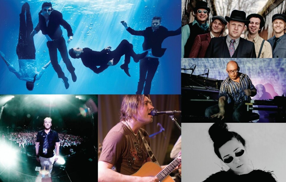 Blant artistene på årets Polarjazz er: Bo Kaspers Orkester (øverst t.v. og videre med klokka), Violet Road, Bugge Wesseltoft, som også spilte her i 2006, Emilie Nicolas, Vidar Johnsen, som gjestet Polarjazz sammen med Peter Nordberg i 2008 og Morten Abel. Vidar Johnsen ber på sine facebook-sider publikum komme med forslag til sanger for hans konsert. Blant artistene på årets Polarjazz er: Bo Kaspers Orkester (øverst t.v. og videre med klokka), Violet Road, Bugge Wesseltoft, som også spilte her i 2006, Emilie Nicolas, Vidar Johnsen, som gjestet Polarjazz sammen med Peter Nordberg i 2008 og Morten Abel. Vidar Johnsen ber på sine facebook-sider publikum komme med forslag til sanger for hans konsert.