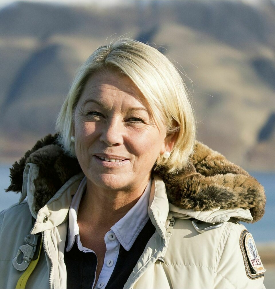 Svalbardminister Monica Mæland (H.