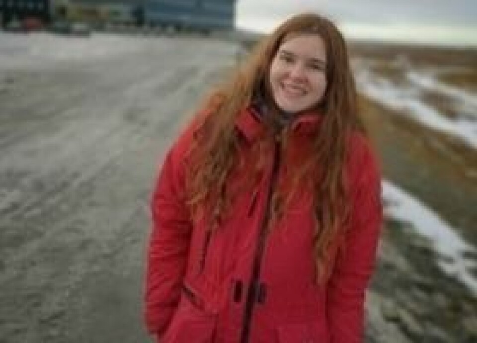 Susanne Moseid, leder i Svalbard Natur og Ungdom. Susanne Moseid, leder i Svalbard Natur og Ungdom.