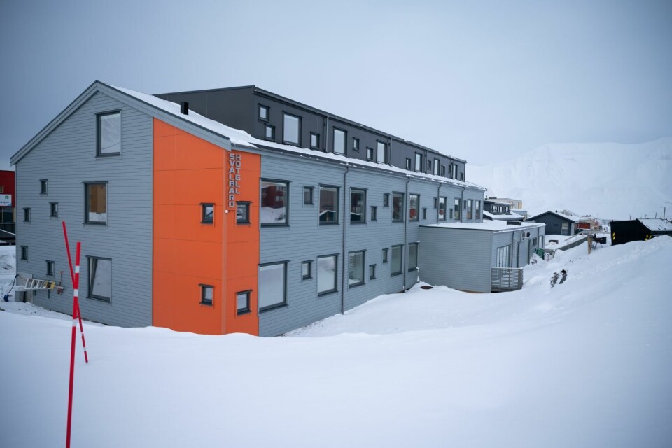 Svalbard Hotell Polfareren er det eneste hotellet som for tiden holder åpent på Svalbard.