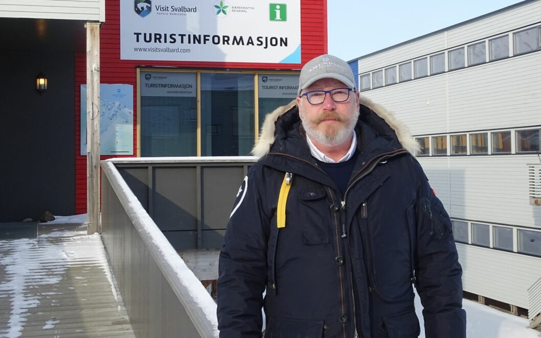 Styreleder i Visit Svalbard, Ronny Strømnes. Styreleder i Visit Svalbard, Ronny Strømnes.