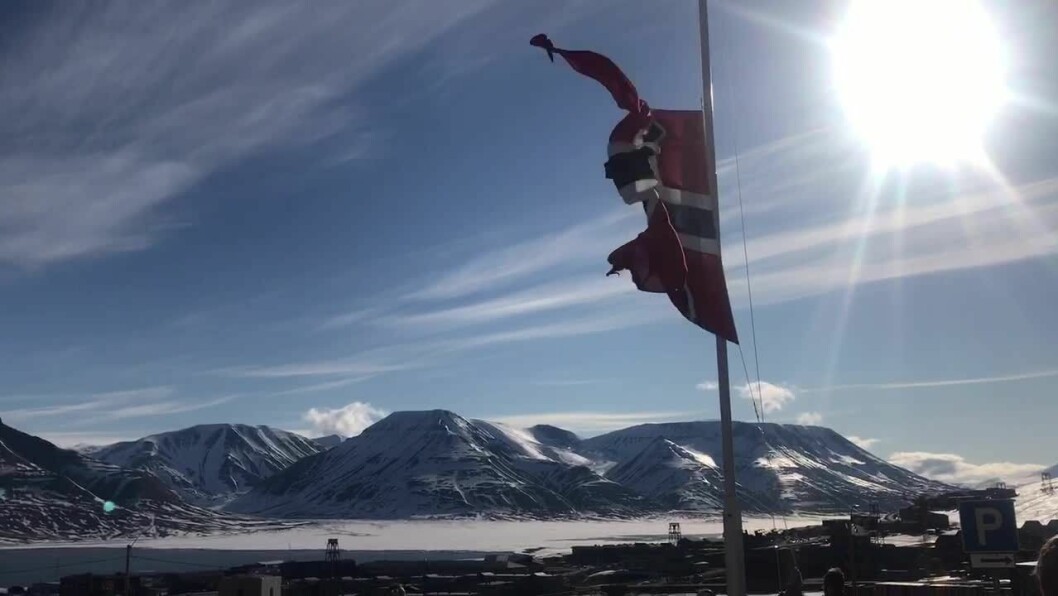 Nasjonaldagen i Longyearbyen. Nasjonaldagen i Longyearbyen.