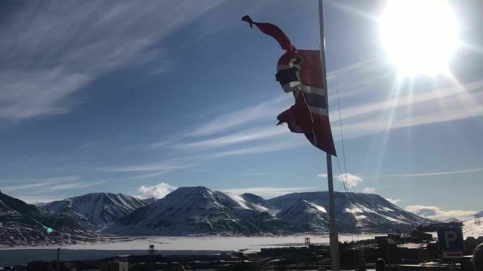 Nasjonaldagen i Longyearbyen.