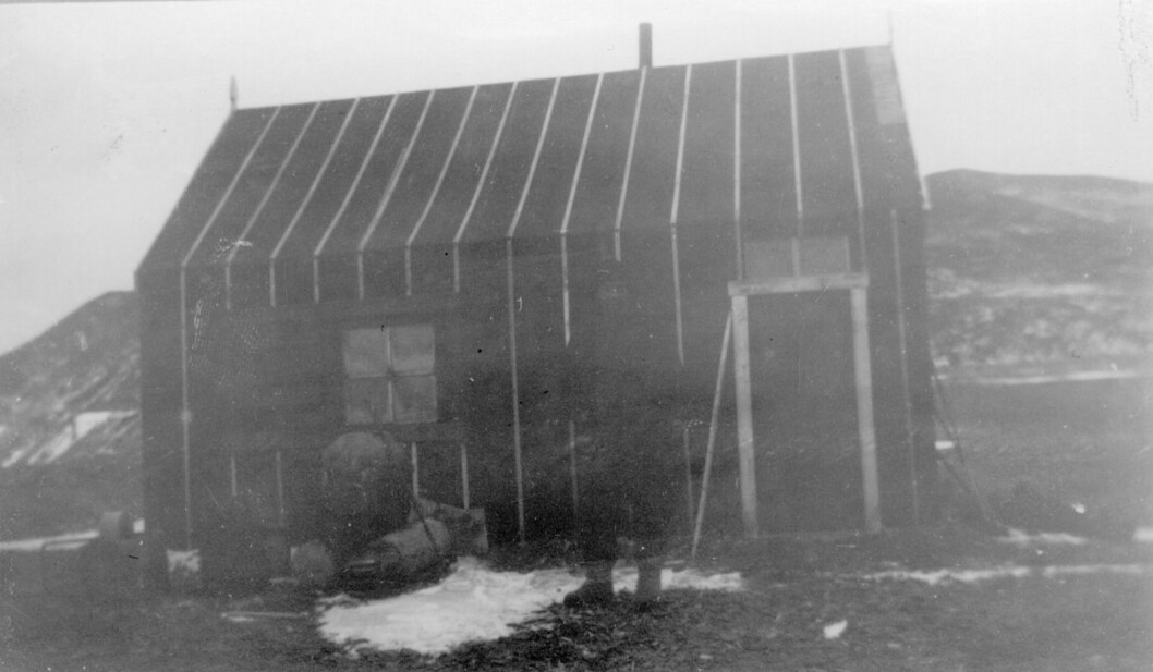 Bjønnes sin hovedfangststasjon Austfjordnes II i 1935.