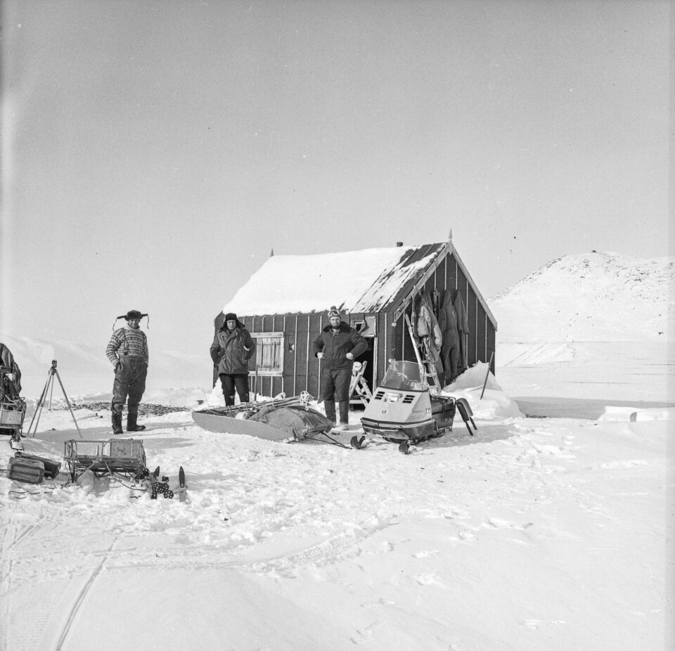 Fangststasjonen 40 år senere, cirka 1975.