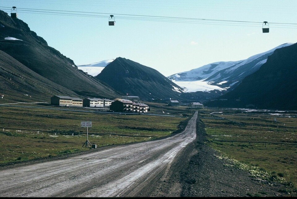 Det er Svalbard Museum som har lånt ut dette historiske bildet til Svalbardposten.