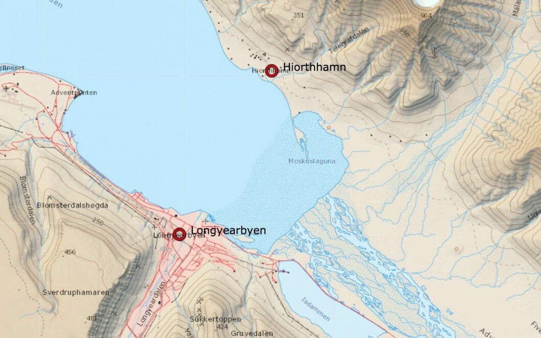 Isbjørn er observert på Hiorthhamn. Isbjørn er observert på Hiorthhamn.