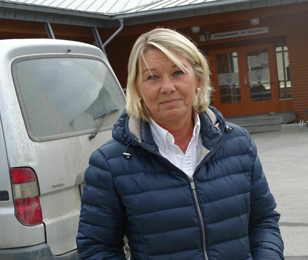 TRAVEL: Svalbardminister Monica Mæland er på orienteringsmøter hos Sysselmannen og Longyearbyen lokalstyre tirsdag.