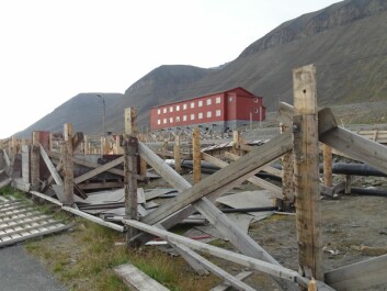 MATERIALER: LPO Arkitekter ønsker seg en "bank" med oversikt over gjenbruksmaterialer for Longyearbyen.