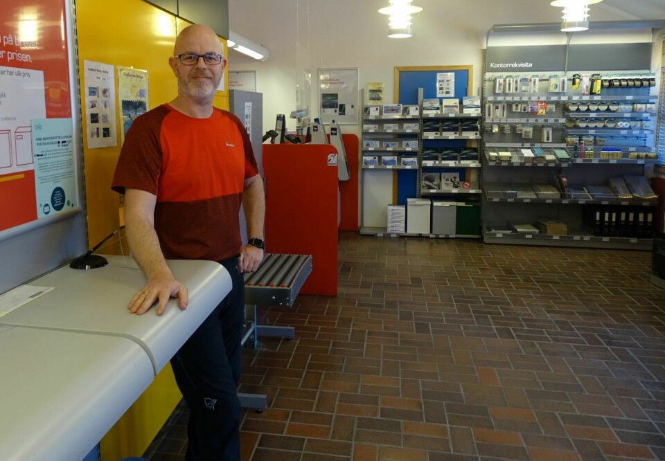 PLUSS OSLO: Om et par år bestyrer daglig leder Terje Gjeitnes landets eneste postkontor utenfor Oslo.
