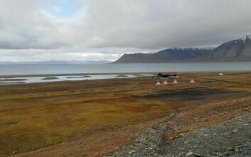 Longyearbyen Camping ligger flott til ved Adventfjorden og Isfjorden.