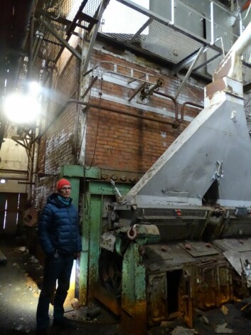 ENERGISENTER: Eiendomssjef Jan Myhre i kraftverket som har vært stengt siden 1983.