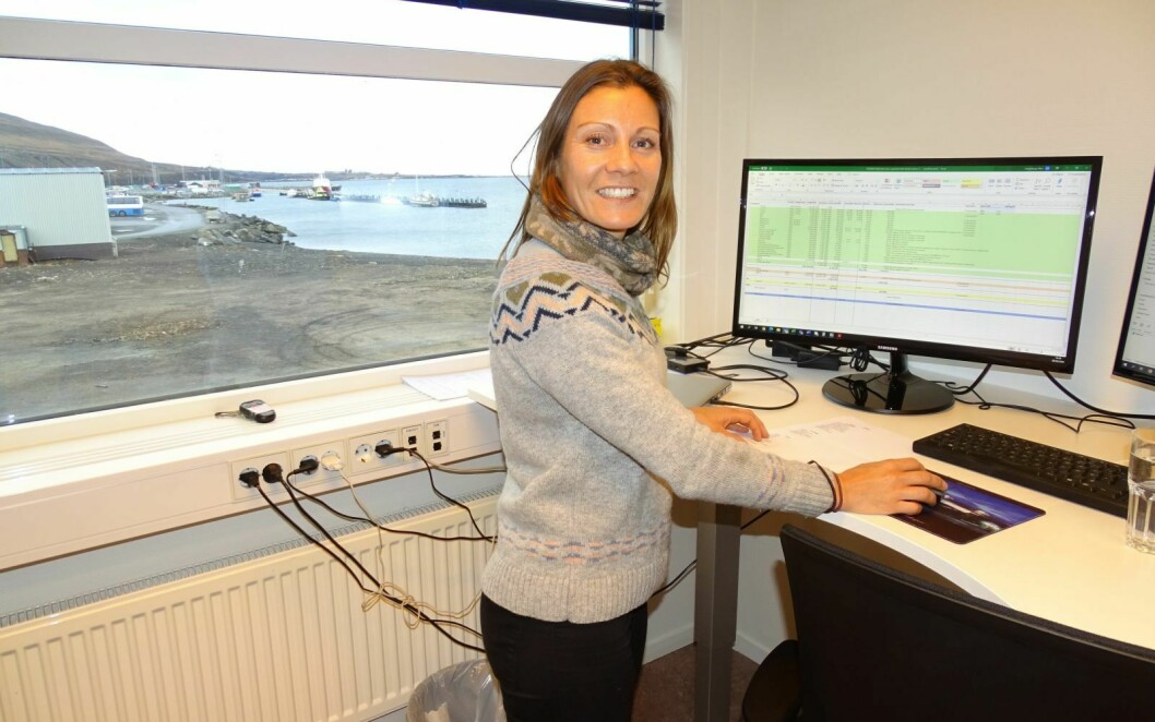 AVSLUTTER I HØST: Kommersiell leder for salg i Svea-prosjektet, Mari Langehaug, på kontoret hos Store Norske.