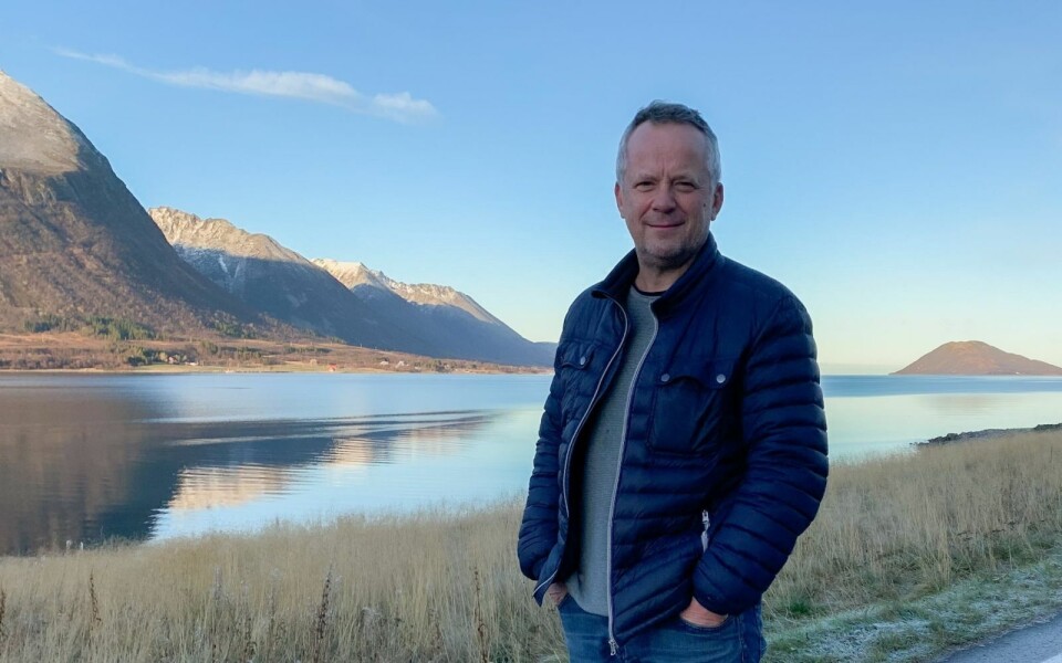 NY REDAKTØR: Børre Haugli ved Godfjorden i Vesterålen. 1. januar er han på plass i redaktørstolen på Svalbard.