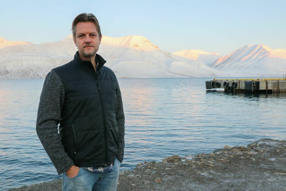 LEDER: Terje Aunevik i Svalbard Næringsforening.