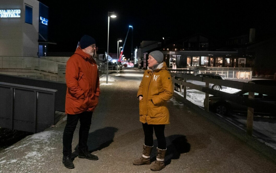 Daglig leder i Visit Svalbard, Ronny Brunvoll, synes det er meningsløst at Lene Dyngeland (bildet) og Veronica Reitan ikke får dagpenger.