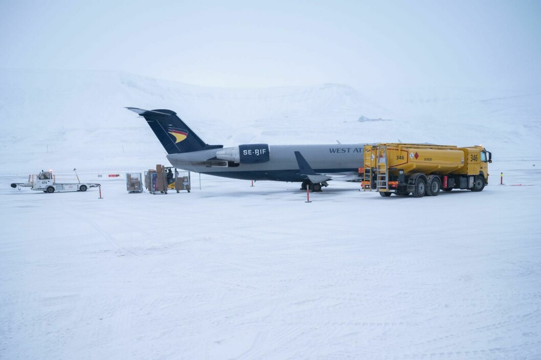 Postflyet fra Tromsø er rammet av vekterstreiken.