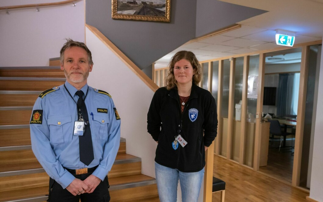 Sysselmannsførstebetjent Frede Lamo og naturforvalter Ingvild Øyjordet har hatt det faglige ansvaret for tiltakskortene.