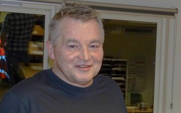 DAGLIG LEDER: Frank Robert Jakobsen i LNS Spitsbergen.