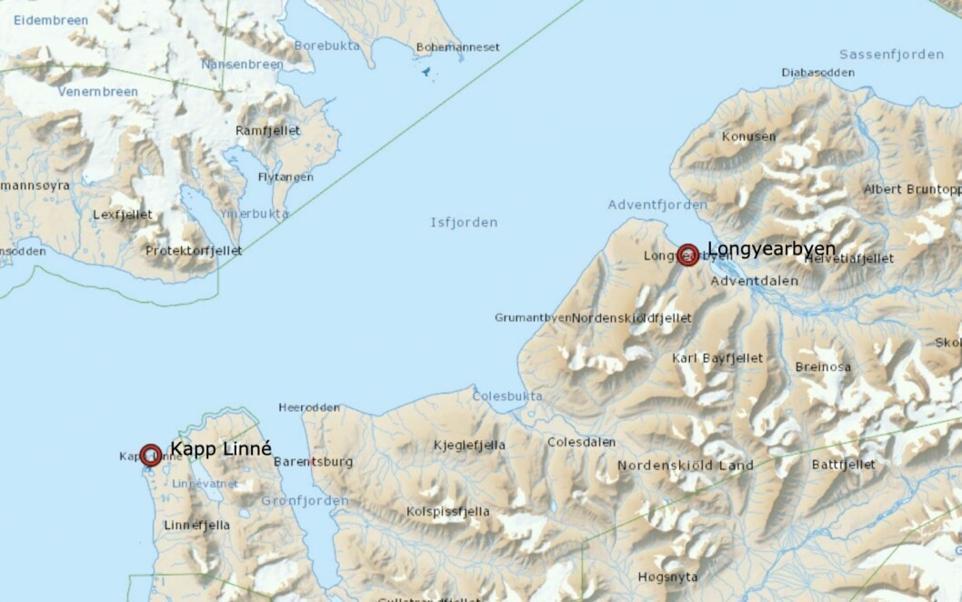 NY SENDER: Den nye hf-radio-basestasjonen ble satt i drift på Kapp Linné denne helga. NY SENDER: Den nye hf-radio-basestasjonen ble satt i drift på Kapp Linné denne helga.