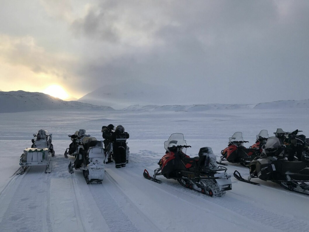 Longyearbyen lokalstyre planlegger drive-in for snøskutere.