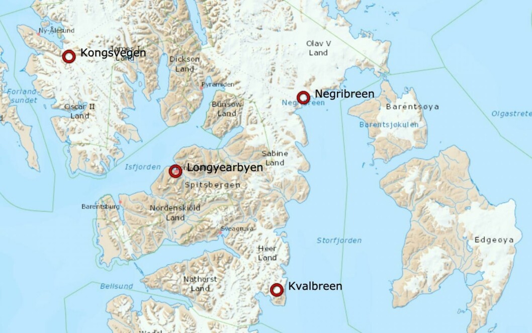 FILMPLAN: Sysselmannen har godkjent inntil 20 helikopterlandinger på disse breene i vår. Disneynature skal lage film om klimaendringer. FILMPLAN: Sysselmannen har godkjent inntil 20 helikopterlandinger på disse breene i vår. Disneynature skal lage film om klimaendringer.
