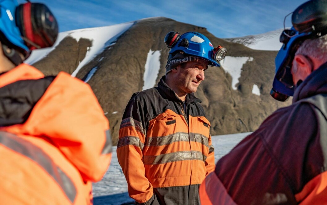 Prosjektleder i Svea: Gudmund Løvli var med å kartlegge Svea Nord. Nå har han jobben med å fjerne alle spor etter gruvedriften.