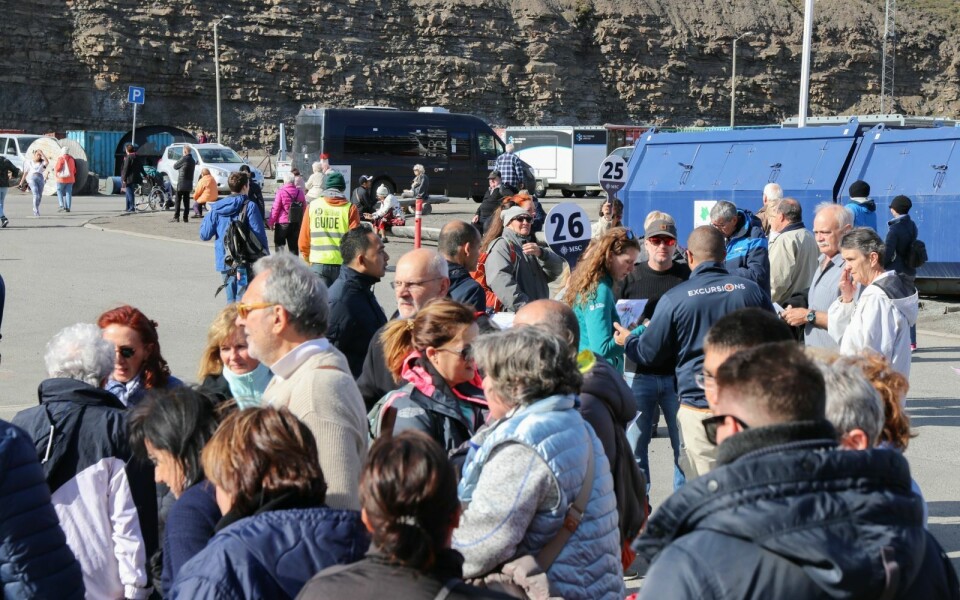 TURIST-BREMS: Januar-tallene viser en nedgang i antall turister i forhold til januar i fjor på 80 prosent. TURIST-BREMS: Januar-tallene viser en nedgang i antall turister i forhold til januar i fjor på 80 prosent.
