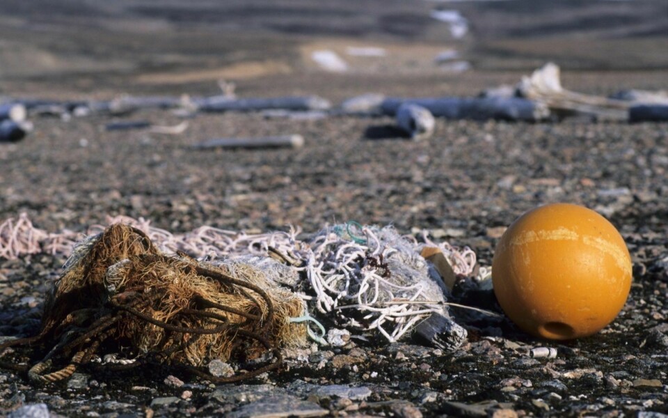 PROBLEM: Jo lenger nord man kommer, jo større andel av marin plastforsøpling stammer fra fiskeriaktiviteter, påpeker artikkelforfatterne.