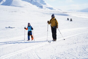 <strong class="nf-o-text--strong">Fint driv:</strong> Alle aldersklasser var med på Longyearbyen Skifestival