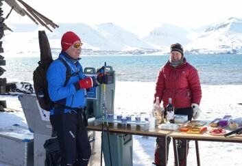 <strong class="nf-o-text--strong">Bare smil:</strong> Elisabeth Leinan Johannessen i Svalbard Turn var strålende fornøyd. Det var også Tore Råmundal.