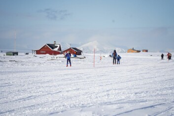 Storslått: En fin dag for en skitur. Storslått: En fin dag for en skitur.