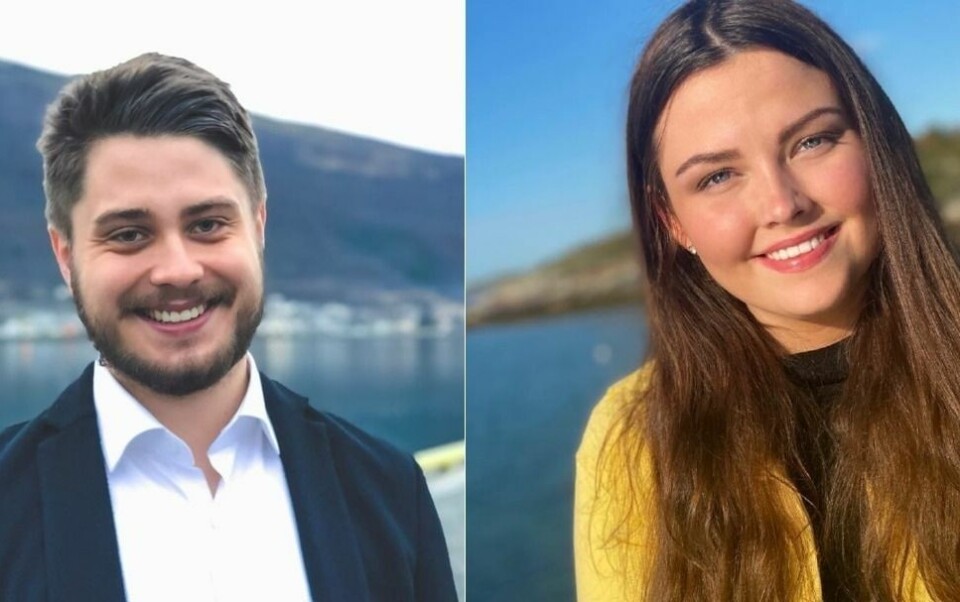 Internasjonal leder i Senterungdommen, Jesper Nohr, og 4. kandidat for Troms Senterparti til høstens stortingsvalg, Andrine Hanssen-Seppola, ønsker nå kontakt med svalbardianere med sansen for Senterungdommens politikk.