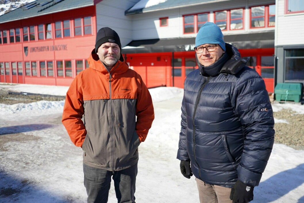 Nå kan søknaden sendes: Lokalstyreleder Arild Olsen og næringssjef Lennarth Kvernmo har staket ut kursen for tiltakspakke 2.