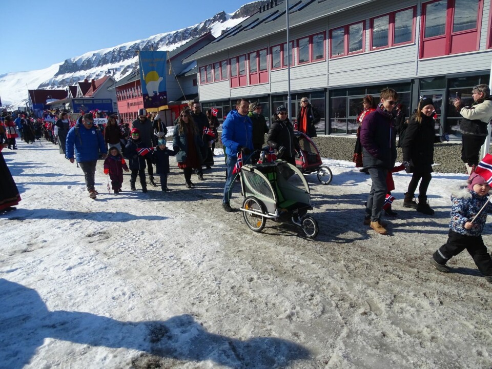 Et hurra for strålende vær