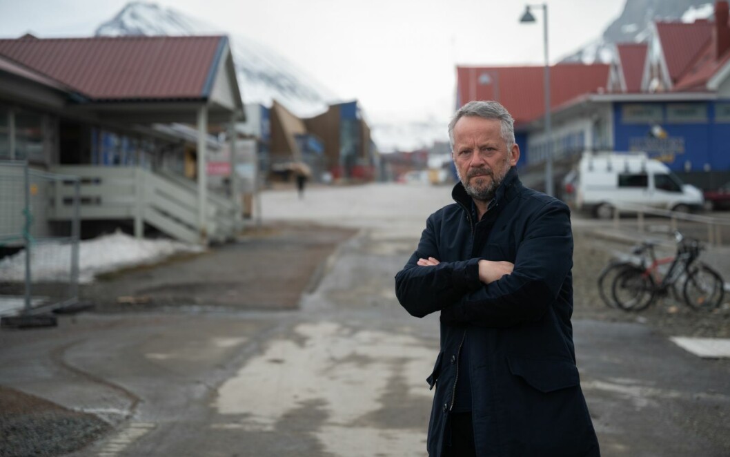 Redaktør i Svalbardposten, Børre Haugli. Redaktør i Svalbardposten, Børre Haugli.