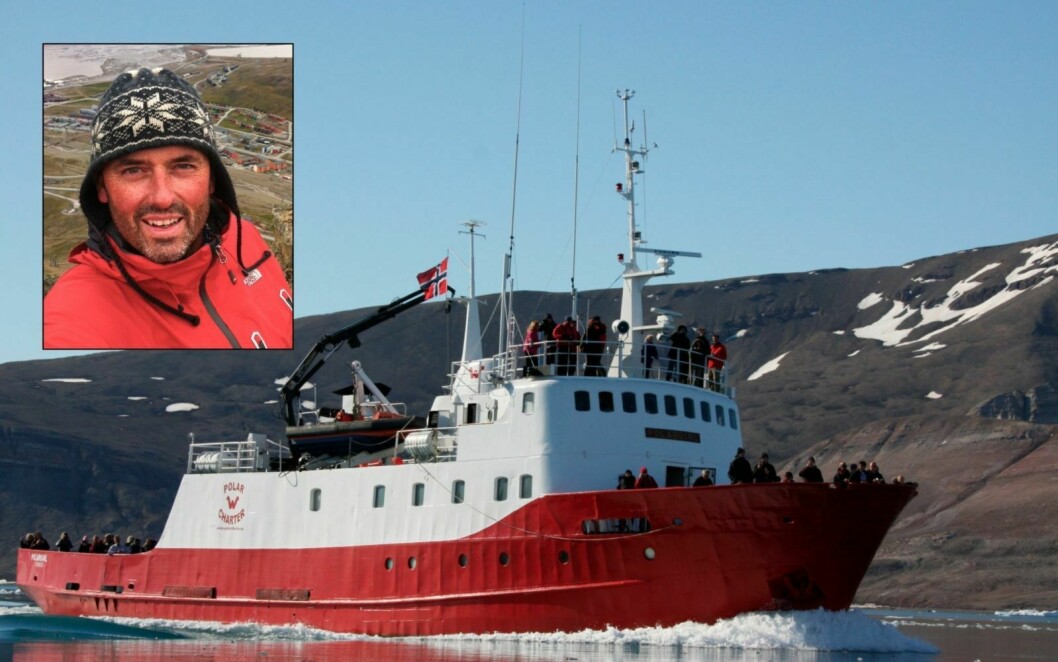 Trond Wassbakk i Polar Charter, som har båten Polargirl i Longyearbyen hver sommer, reagerer på det han kaller en voldsom avgiftsøkning fra 2019 til 2020.