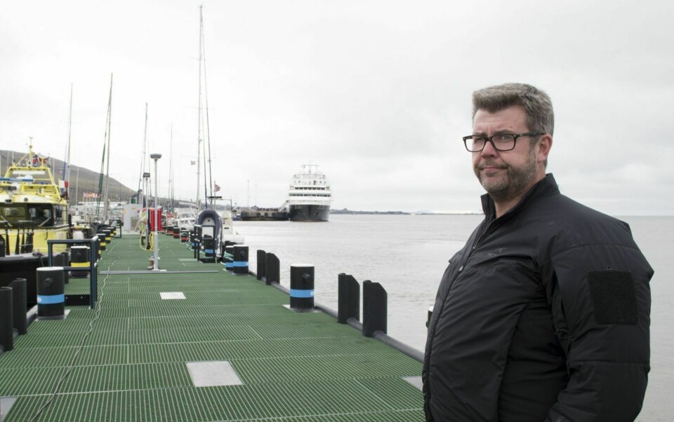 Havnsejef Kjetil Bråten mener at havnegebyrene nå er på et fornuftig nivå.