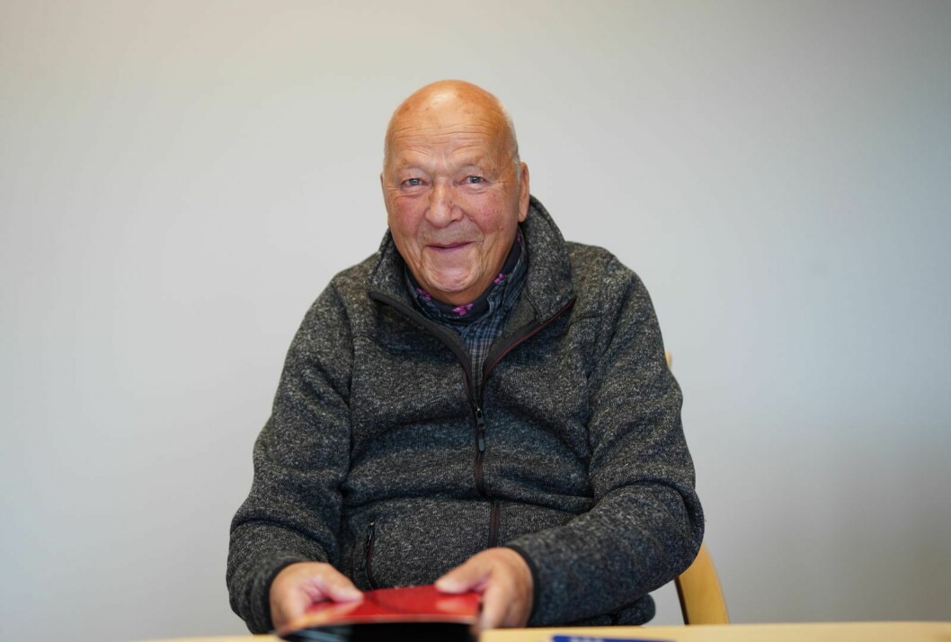Idrettsmann: Bay Skog (82) var aktiv i turn og ski da han bodde på Svalbrd.