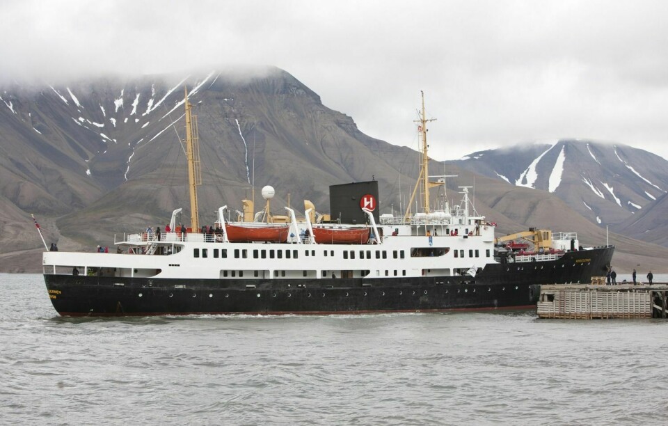 «Nordstjernen» gikk fra kai i Longyearbyen for aller siste gang, 21. august i fjor.