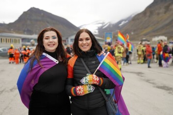 <strong class="nf-o-text--strong">Glede:</strong> Jenny Samuline K. Johnsby (23) og Anja K.J. Nordvålen (28) deltar selvfølgelig på Pride