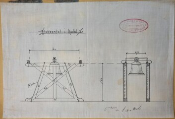 <strong class="nf-o-text--strong">Fig. 2:</strong> Klokkestolen i tårnet på Vor Frelsers kirke. <strong class="nf-o-text--strong">Fig. 2:</strong> Klokkestolen i tårnet på Vor Frelsers kirke.