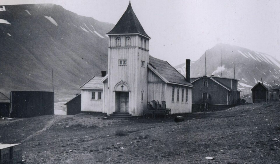 Fig. 1: Vor Frelsers kirke 17. juli 1938.