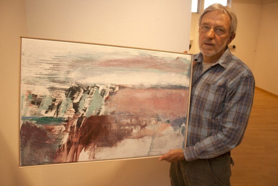 Hardy Brix stiller ut 20 arktiske akvareller på Galleri Svalbard.