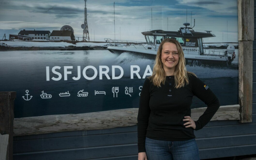 Salgssjef i Basecamp Explorer Spitsbergen, Birgitte Tautra Vegsund, gleder seg til å ta med gjester til Isfjord Radio Musikkfestival i september.