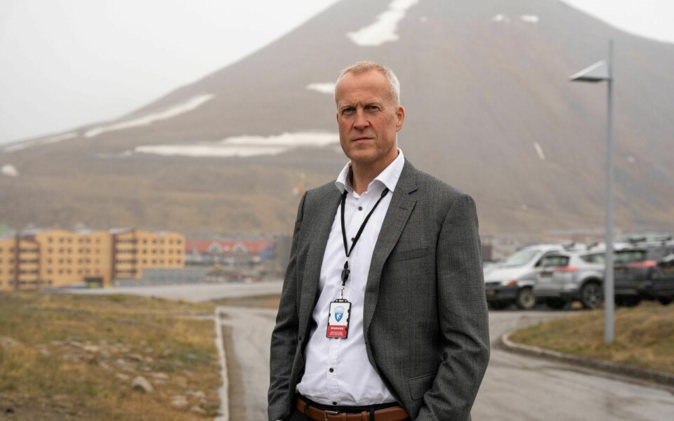 Sysselmester Lars Fause er igang med bygging av ny ledergruppe på Skjæringa.