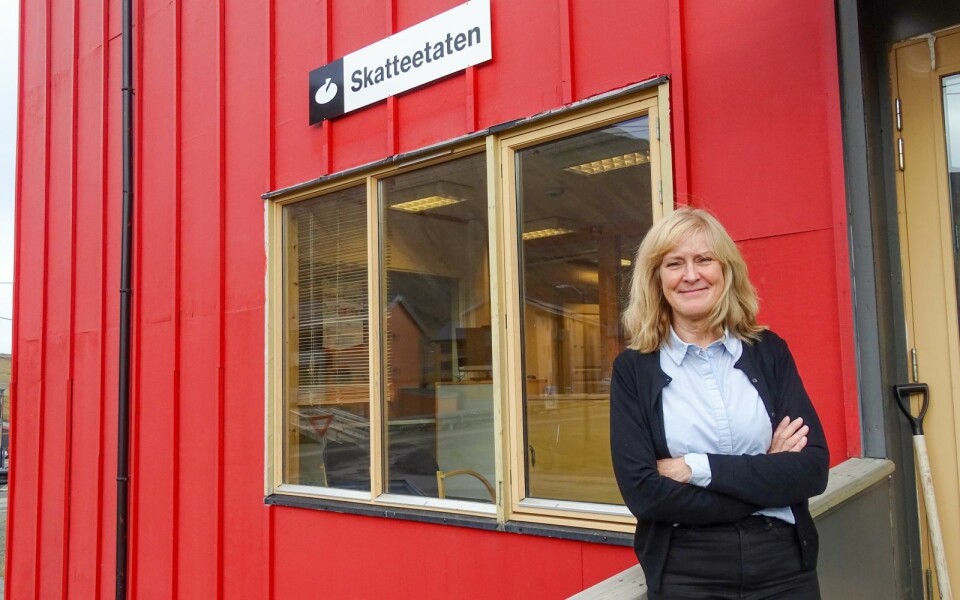 KUN EPOST: Skattekontoret er lovet å få telefonforbindelsen tilbake torsdag. Den har ikke virket siden mandag, opplyser skattesjef Solveig Fosvold.
